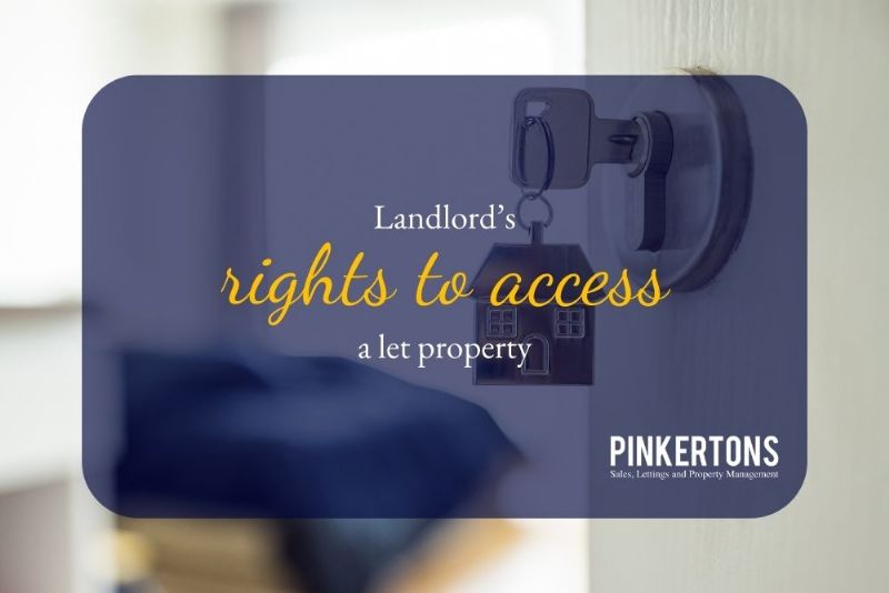 Landlord’s rights to access a let property